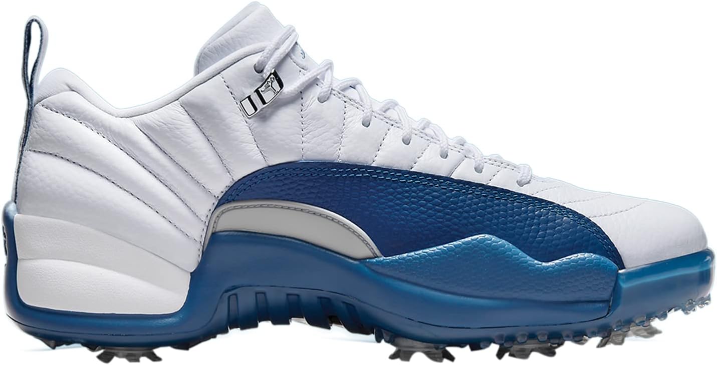 Мужские кроссовки Jordan XII Low Nike, белый/синий — фото 2