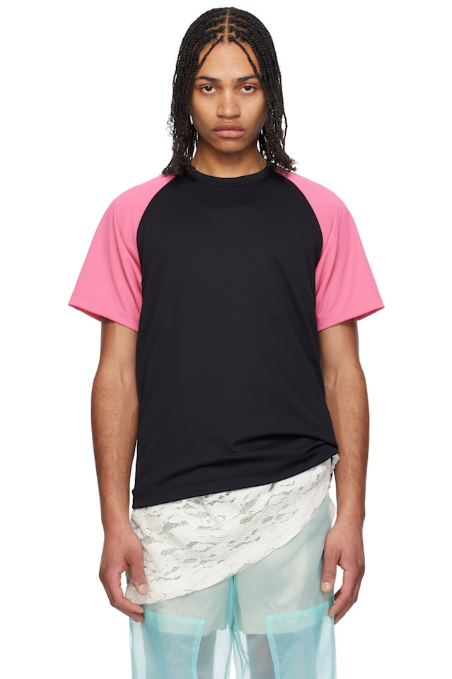 

Футболка с медовыми сотами Comme Des Garçons Homme Plus, мультиколор