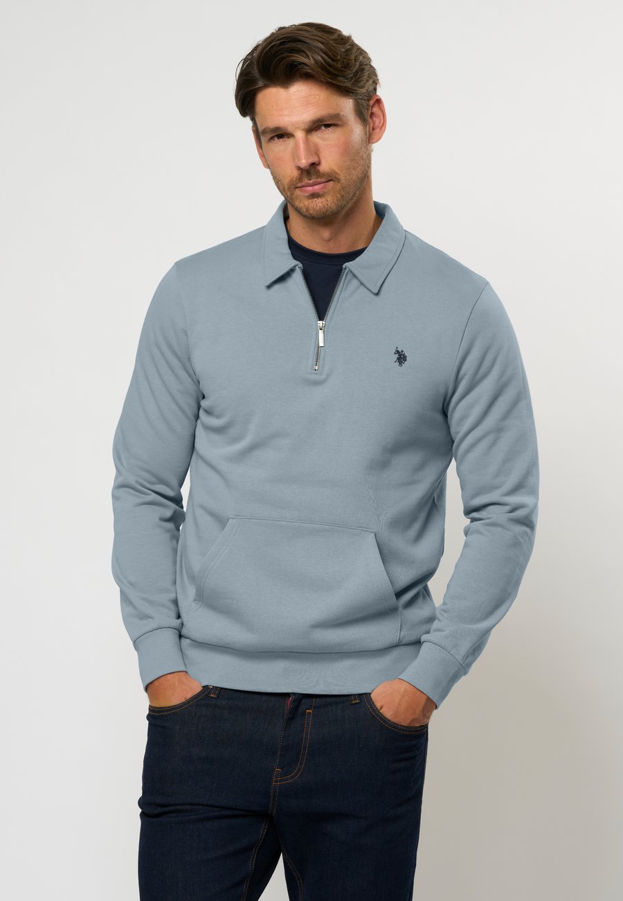 Толстовка U.S. Polo Assn. THEODOR, Dusty Blue/Blue