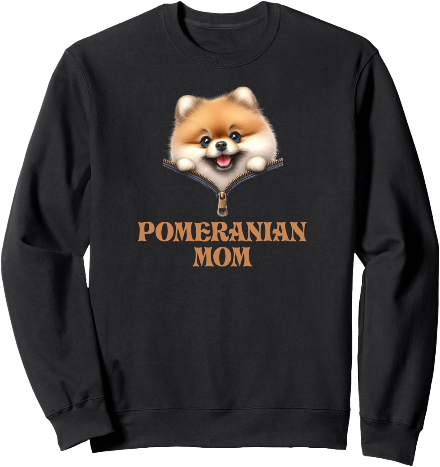 

Толстовка для мамы померанского шпица, черная Love Pomeranians Merch, Черный, Толстовка для мамы померанского шпица, черная Love Pomeranians Merch