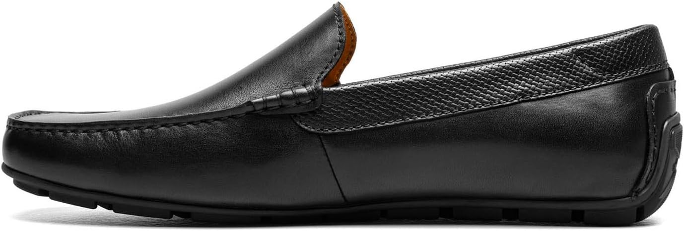 Мужские слипоны Florsheim Motor Moc Toe Venetian Driver, черный — фото 4