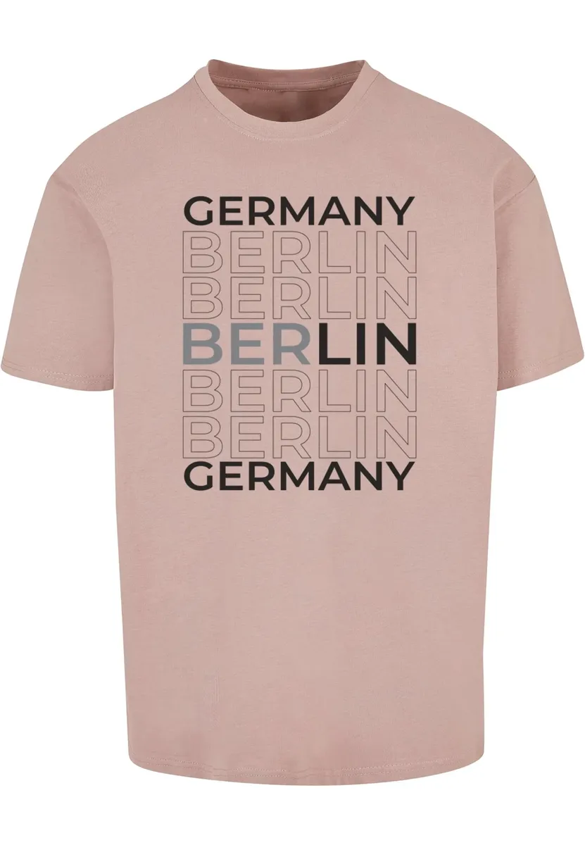 

Футболка Merchcode "Мужская футболка Merchcode Berlin Heavy Oversize-BY102", цвет Duskrose