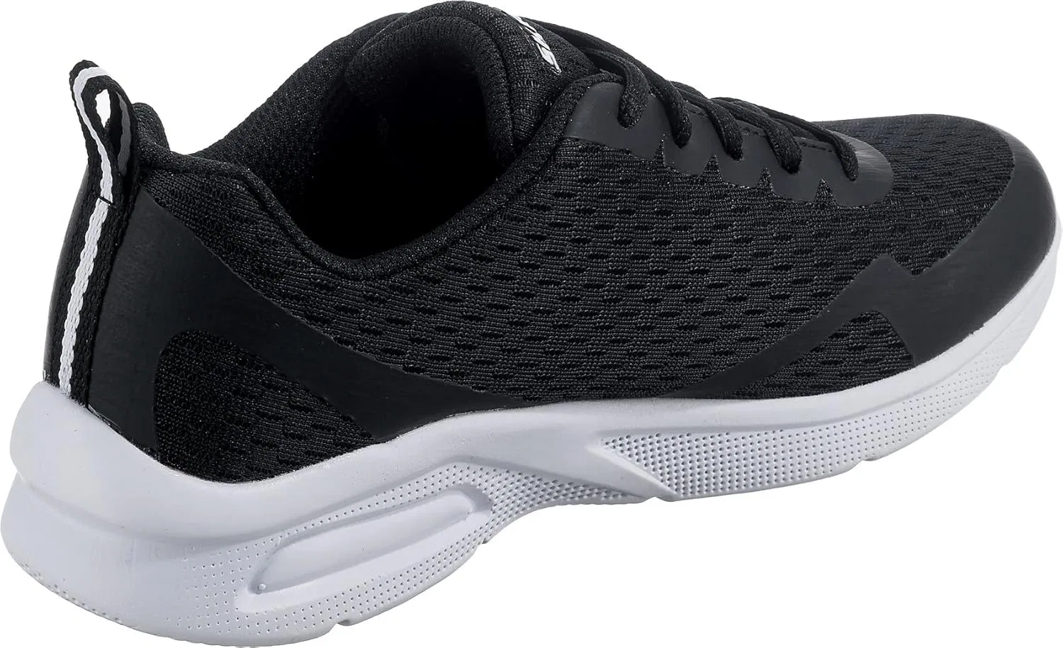 Кроссовки Skechers Girls' Microspec Max Electric Jumps, Black Textile Black White Trim — фото 4
