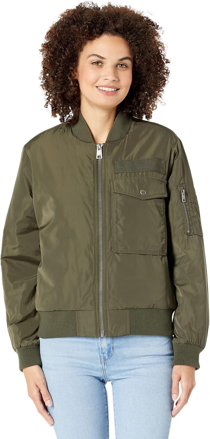 

Levi's Женская утилитарная куртка-бомбер, Army Green