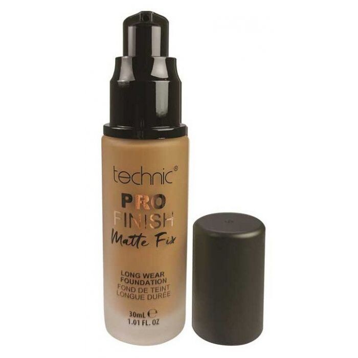 

Тональная основа Base de Maquillaje Finish Matte Fix Foundation Technic, Honey