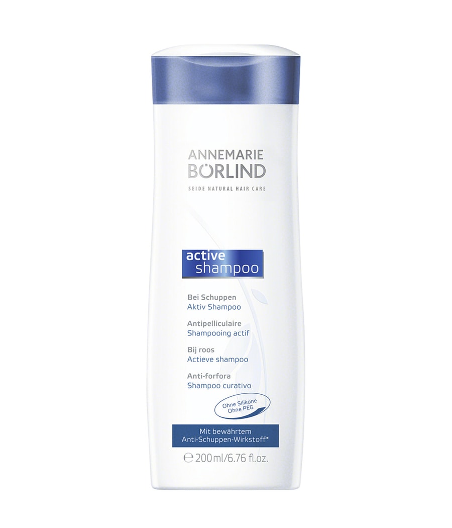 

Шампунь для волос ANNEMARIE BÖRLIND SEIDE Natural Hair Care Aktiv-Shampoo, 200 ml