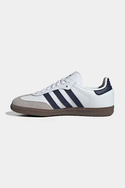 Кроссовки детские SAMBA OG Adidas Originals, белый — фото 4