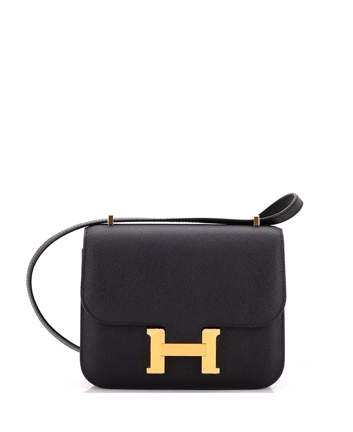 

Сумка 18 Constance Bag Epsom Pre-Owned HERMÉS, черный