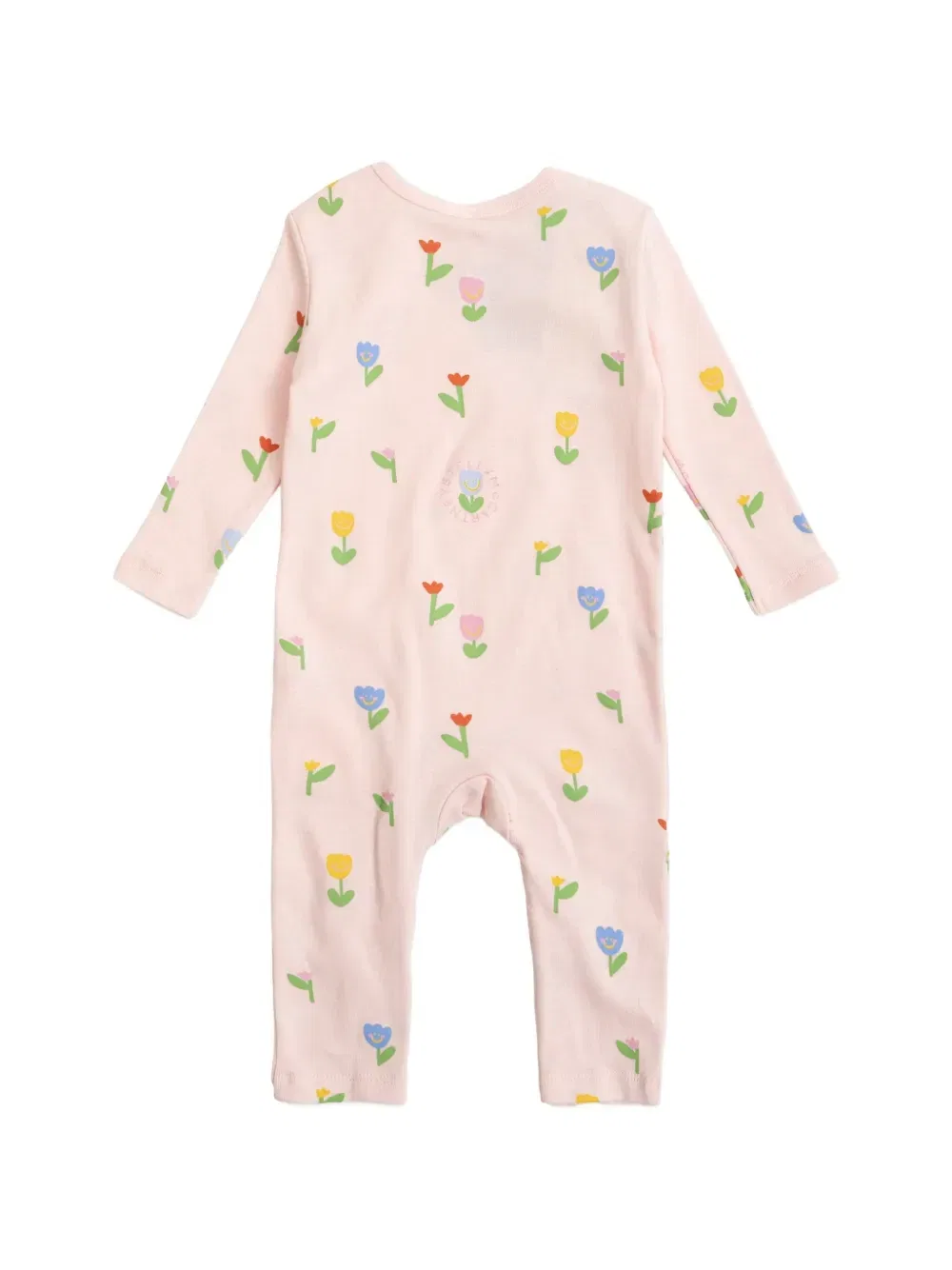 Комбинезон с цветочным узором Stella McCartney Kids, розовый — фото 2