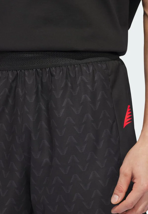 Короткие спортивные шорты энтони эдвардса Adidas Performance, Black Aurora Black — фото 3