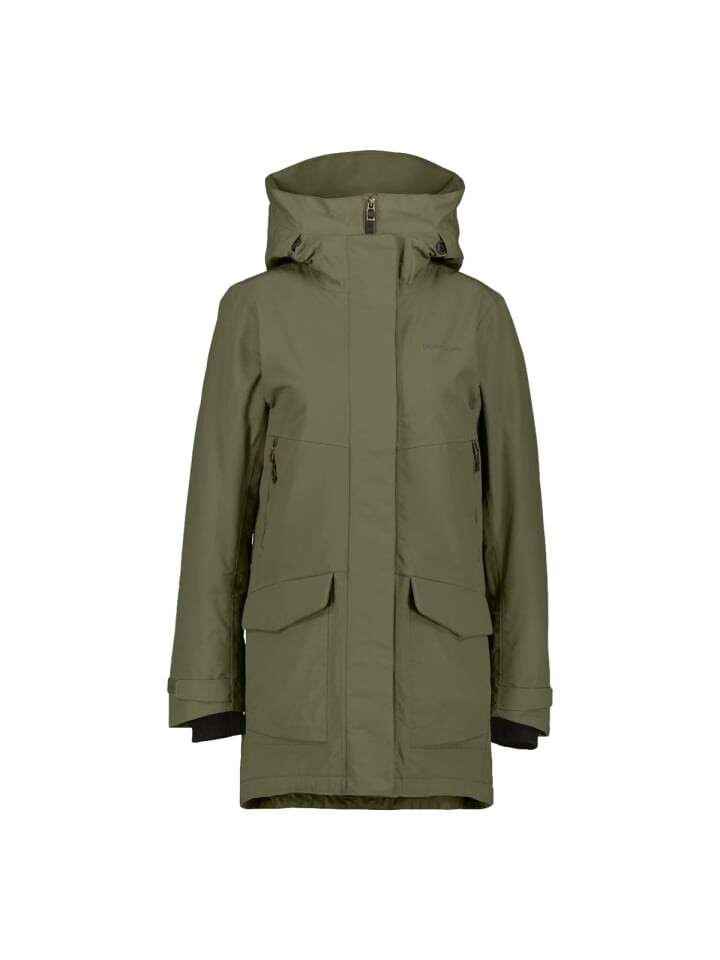 

Пуховик Didriksons Parka, цвет deep green