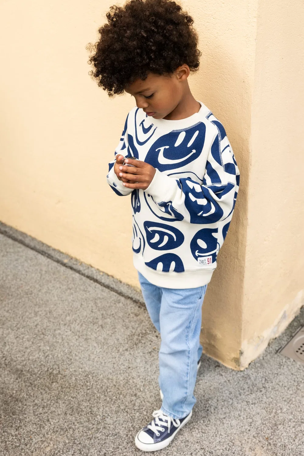 Джинсы Relaxed Fit, Noppies, вымытый синий — фото 2