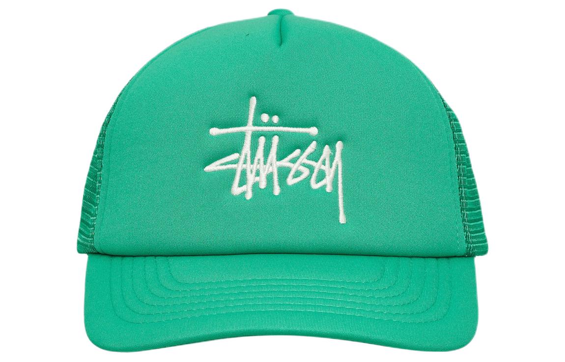 

Stussy Зеленая бейсболка из полиэстера для мужчин, Green