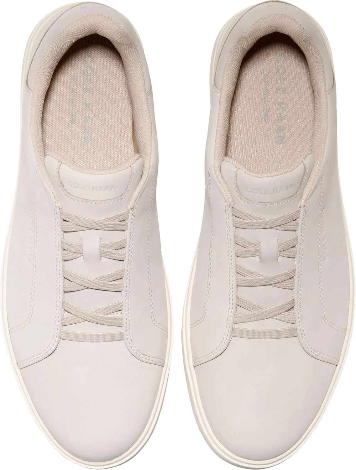 Мужские слипоны Cole Haan Grandpro Luxe, серебряный/слоновая кость — фото 3