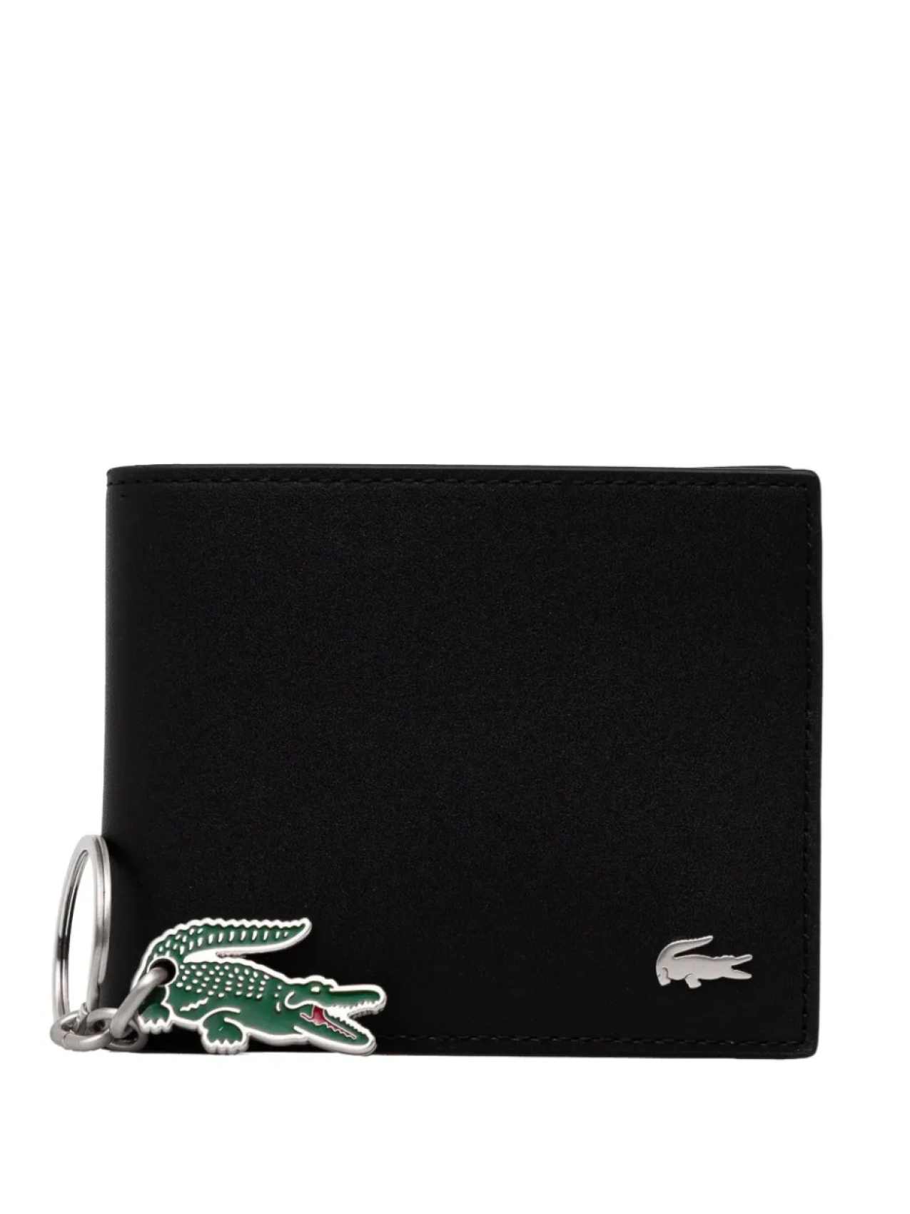 

Кошелек с логотипом Lacoste, черный