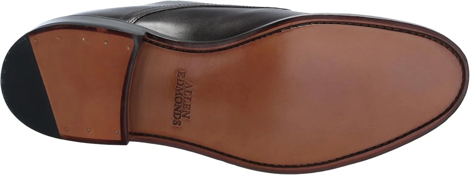 Оксфорды из натуральной кожи Allen Edmonds, каштановый — фото 4
