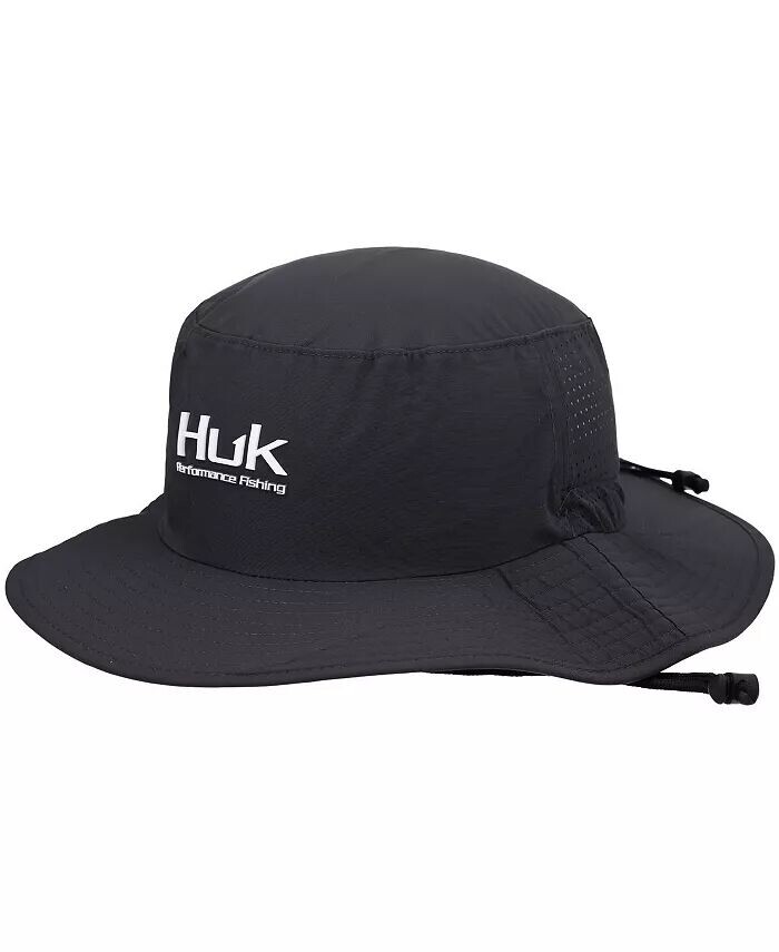 

Мужская однотонная панама Boonie графитового цвета Huk