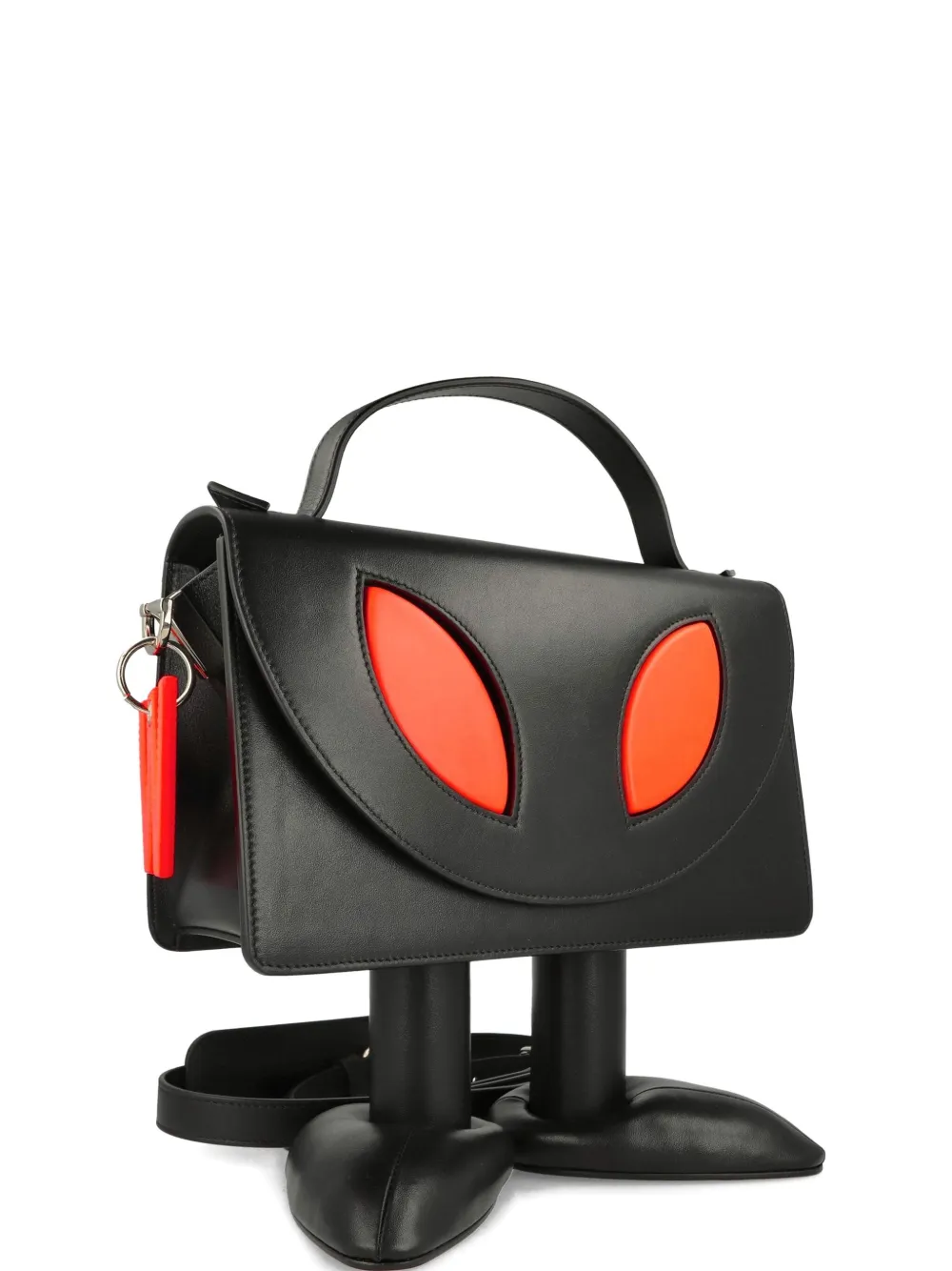 

Кожаная сумка-тоут Alien Walter Van Beirendonck, черный