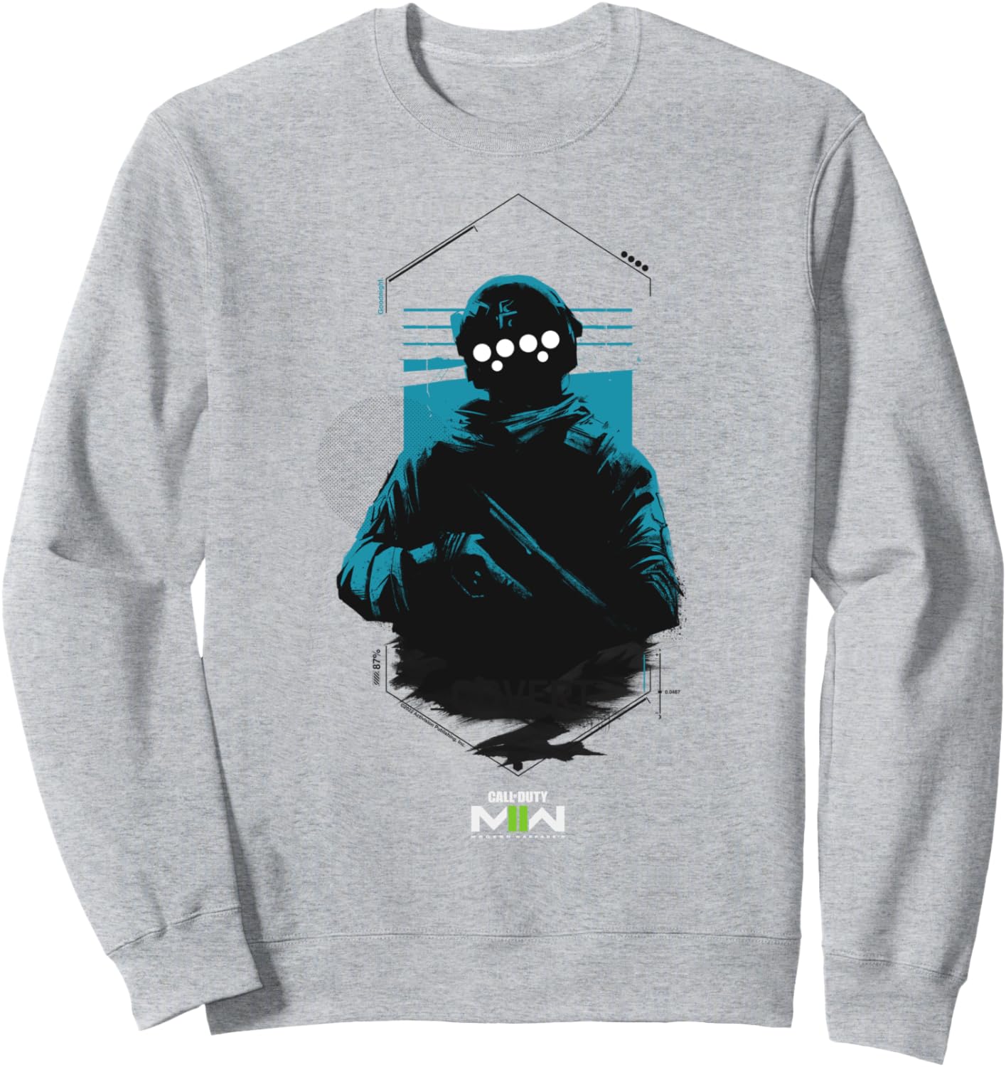 

Толстовка с портретом скрытого солдата из Call of Duty: Modern Warfare 2, синяя, Синий, Толстовка с портретом скрытого солдата из Call of Duty: Modern Warfare 2, синяя