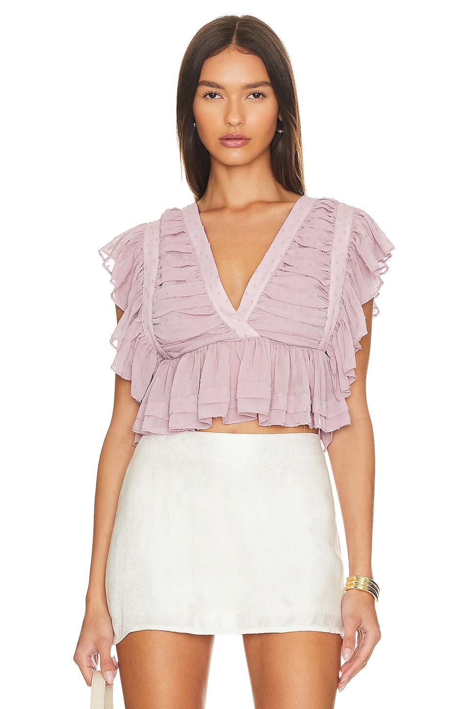 

Топ Tularosa Kaia, цвет Mauve Purple