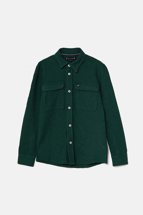 

Детская рубашка Tommy Hilfiger, зеленый