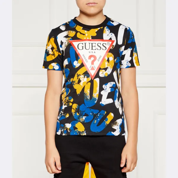 

Футболка стандартного кроя Guess, мультиколор