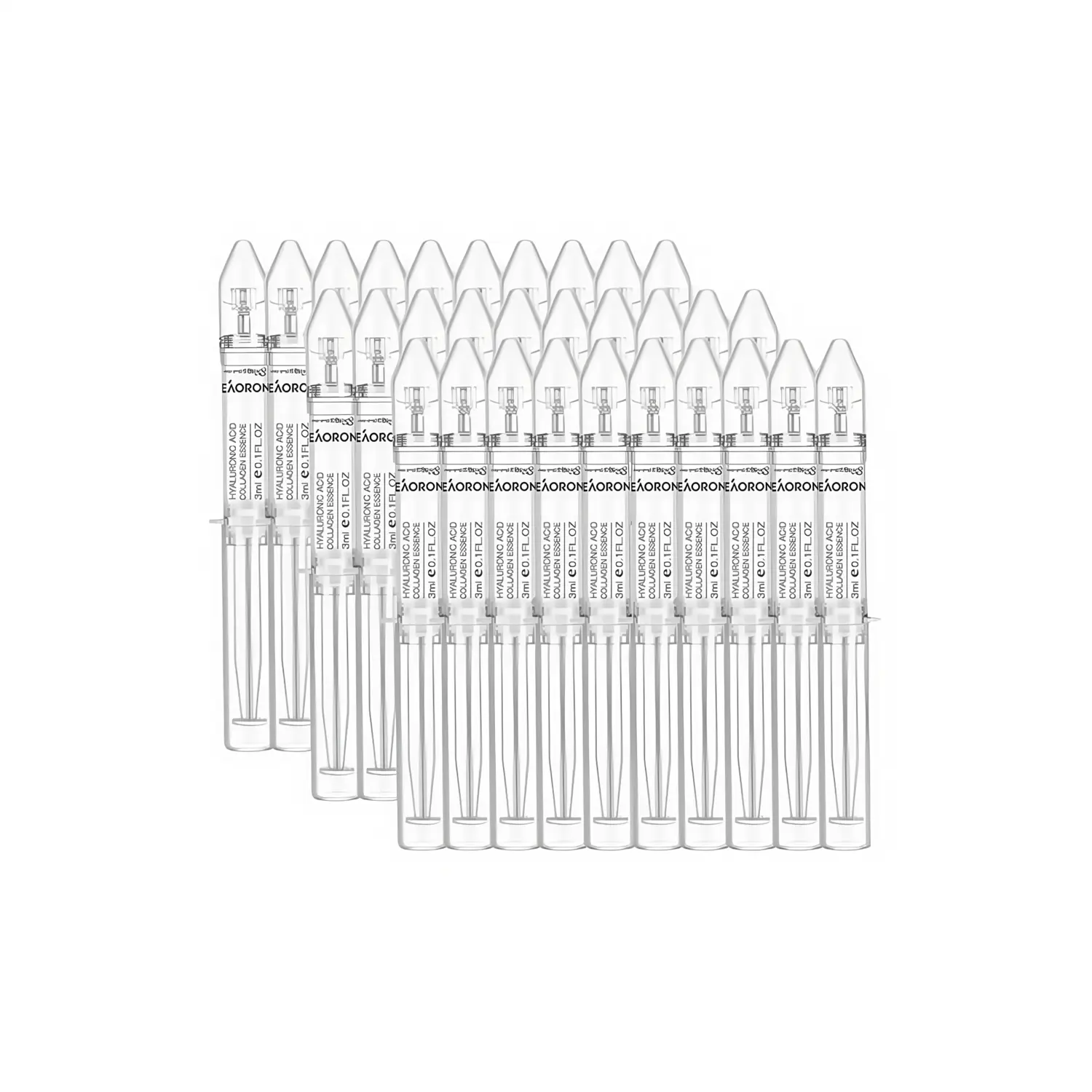 

Гиалуроновая эссенция для сияния кожи увлажняющая успокаивающая сужающая поры набор пробников 3мл*3/3мл*15/3мл*30/3мл*10 Eaoron