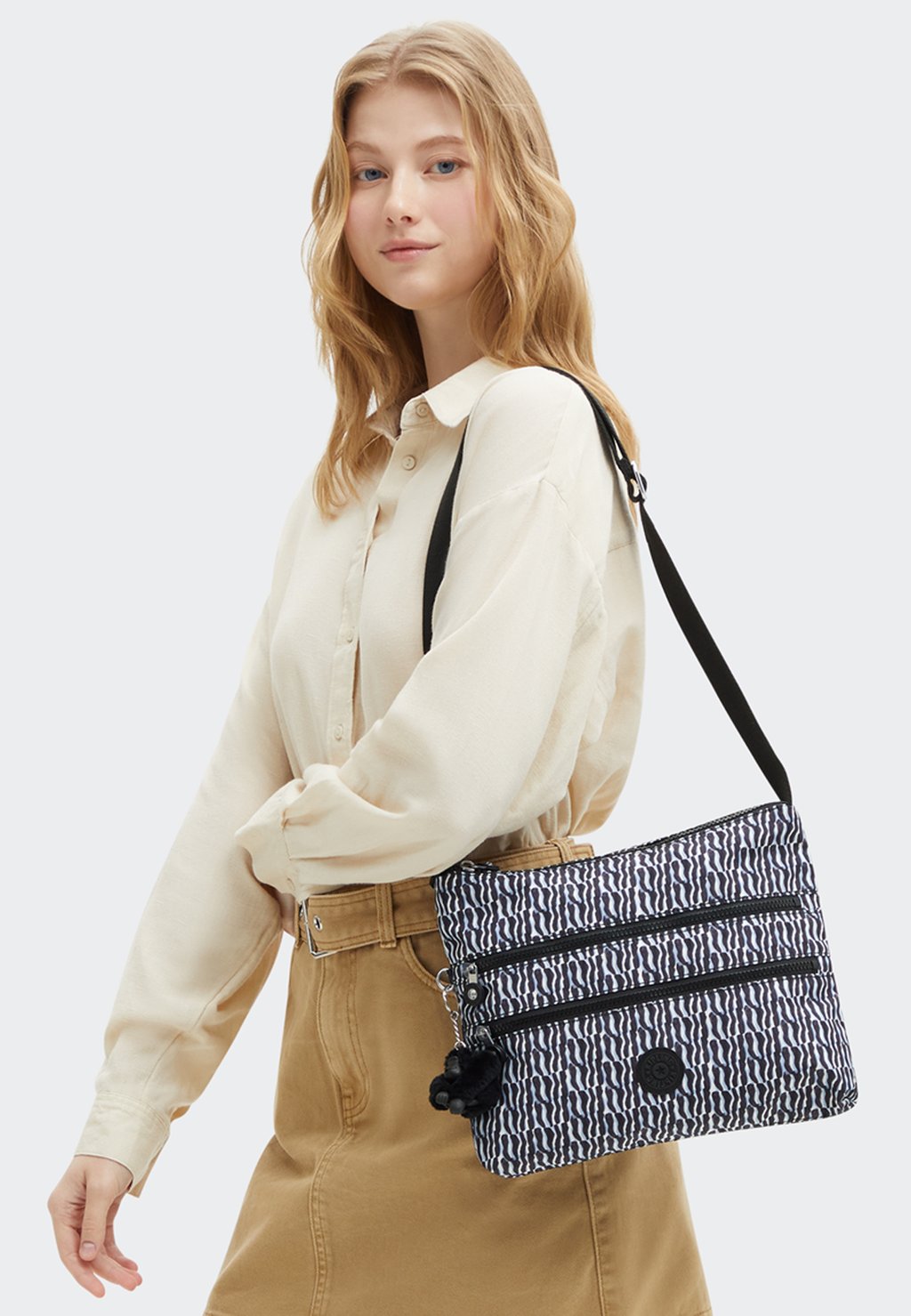 

Сумка через плечо Kipling, темно-синий/меланж