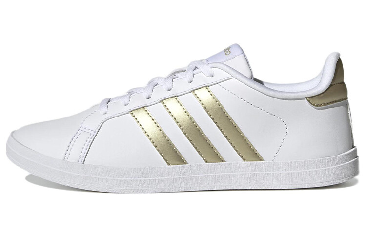 

Кроссовки для скейтбординга Courtpoint женские с низким верхом, белые/золотые Adidas Neo
