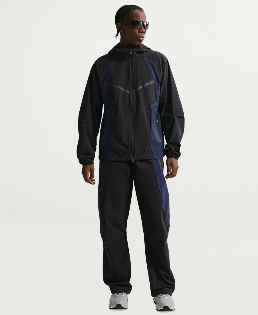 Мужская ветровка Tech Dri-FIT на молнии Nike, черный