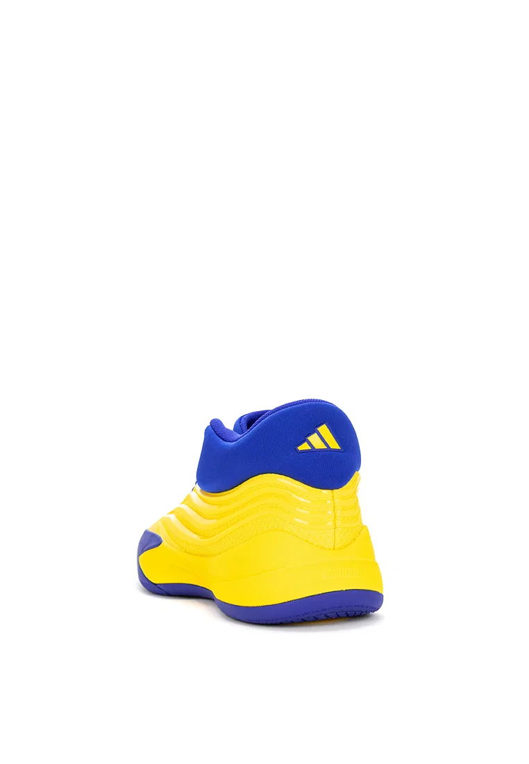 Кроссовки мужские спортивные, модель Dame X NU, Adidas, черный/желтый — фото 3