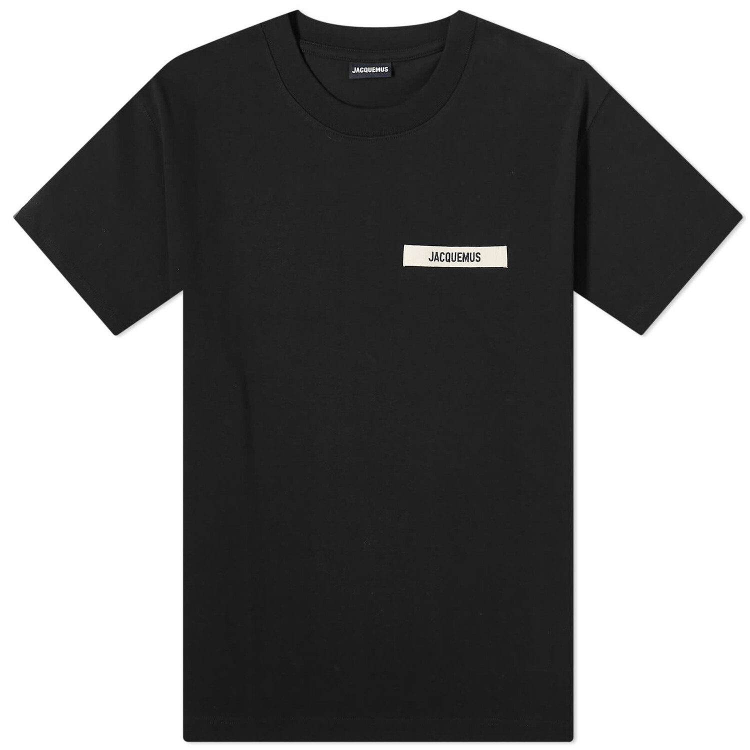 

Футболка Jacquemus Gros Grain Logo, черный