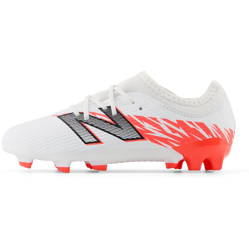 Футбольные бутсы для газона furon team jnr fg v8 New Balance, белый — фото 4