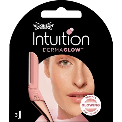 

Средство для удаления волос и триммер на лице Intuition Dermaglow., Wilkinson Sword