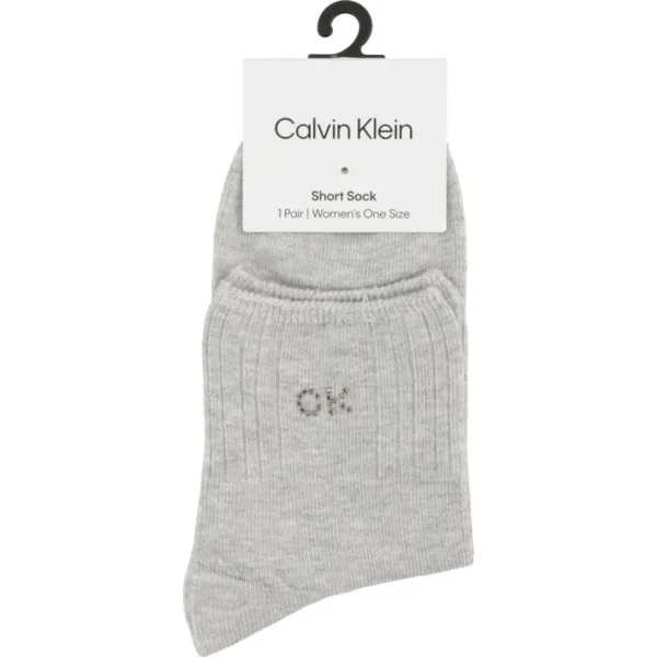 Носки Calvin Klein, серый — фото 2