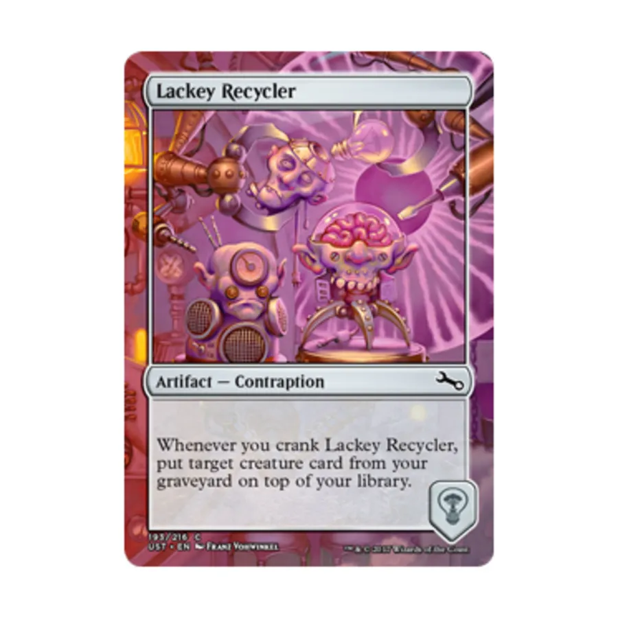 

CCG Лакей-переработчик (С), MTG - Unstable
