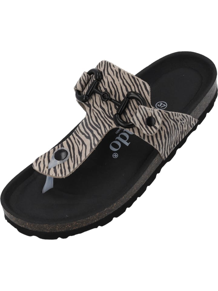 Сандалии palado, цвет piedra+zebra