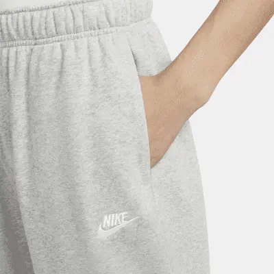 Спортивные брюки Nike Sportswear Club Fleece, серый/белый — фото 4