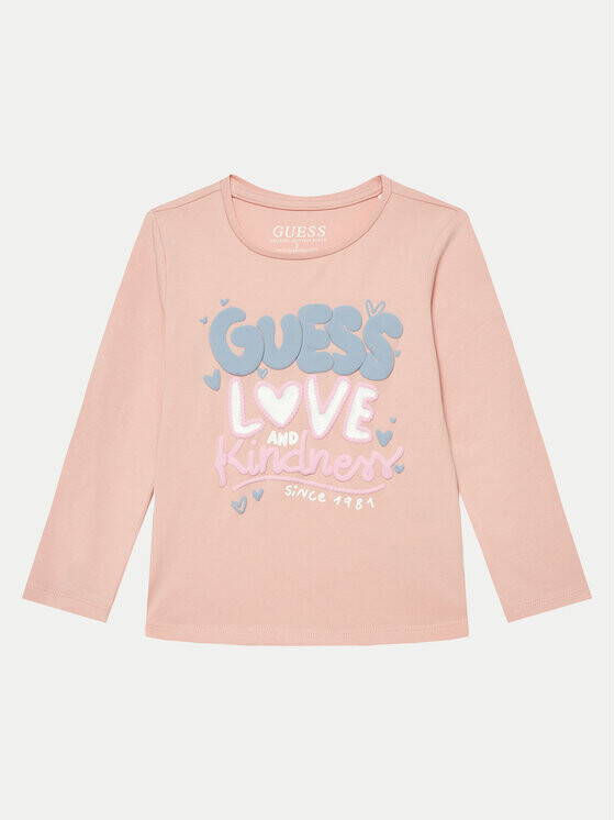 

Блузка стандартного кроя Guess, розовый
