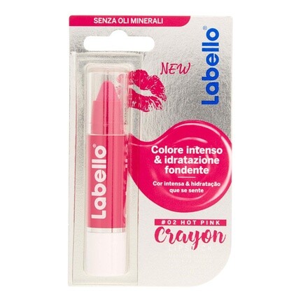 

Бальзам для губ Crayon Color 02 Ярко-розовая помада, Labello