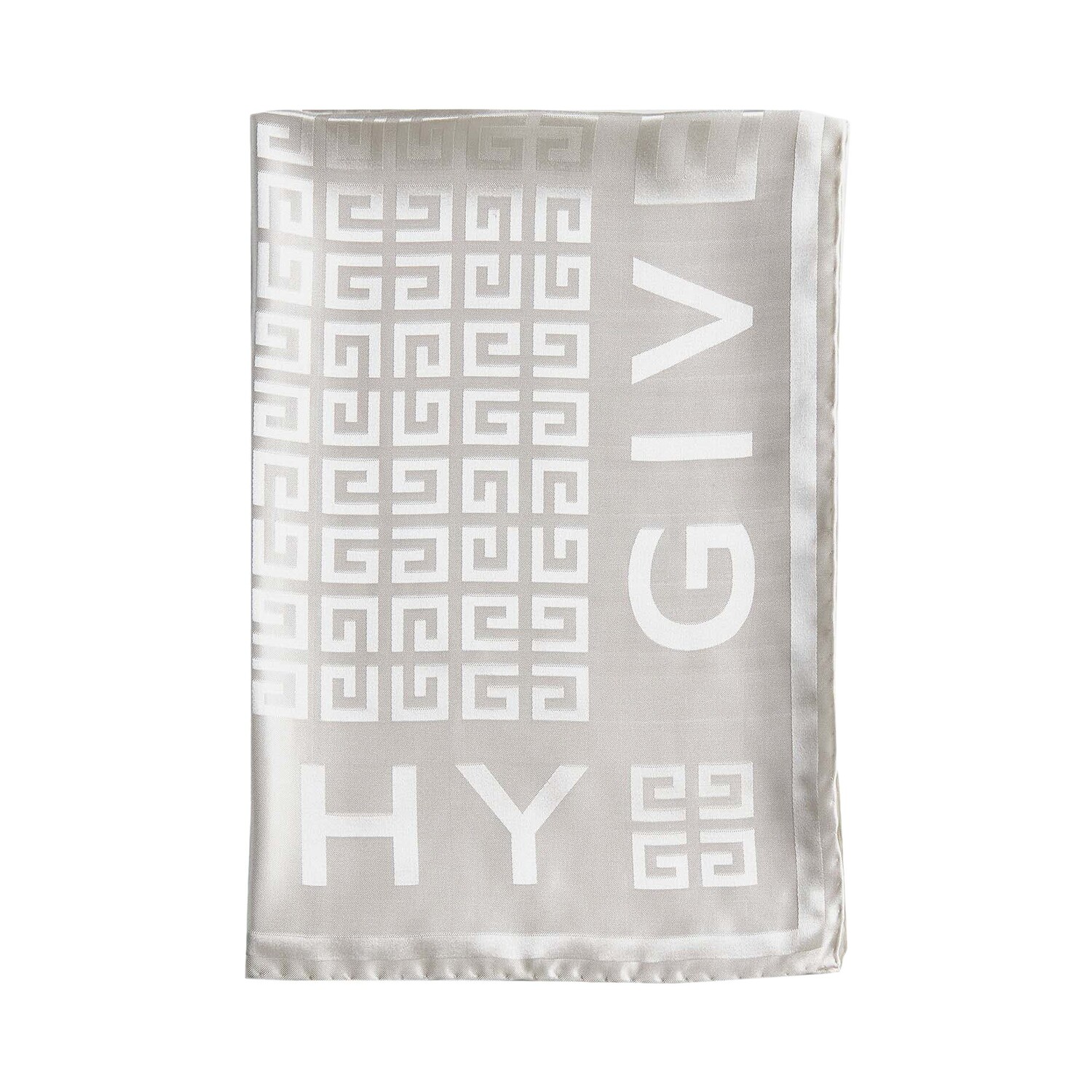 

Жаккардовый шарф Givenchy 4G, цвет Слоновая кость