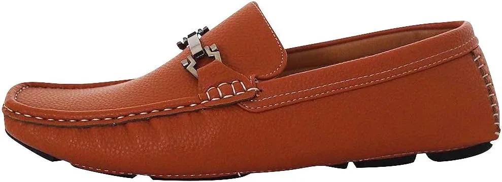 Лоферы мокасины NORTY Moda Italy Tan Burnt Orange — фото 2