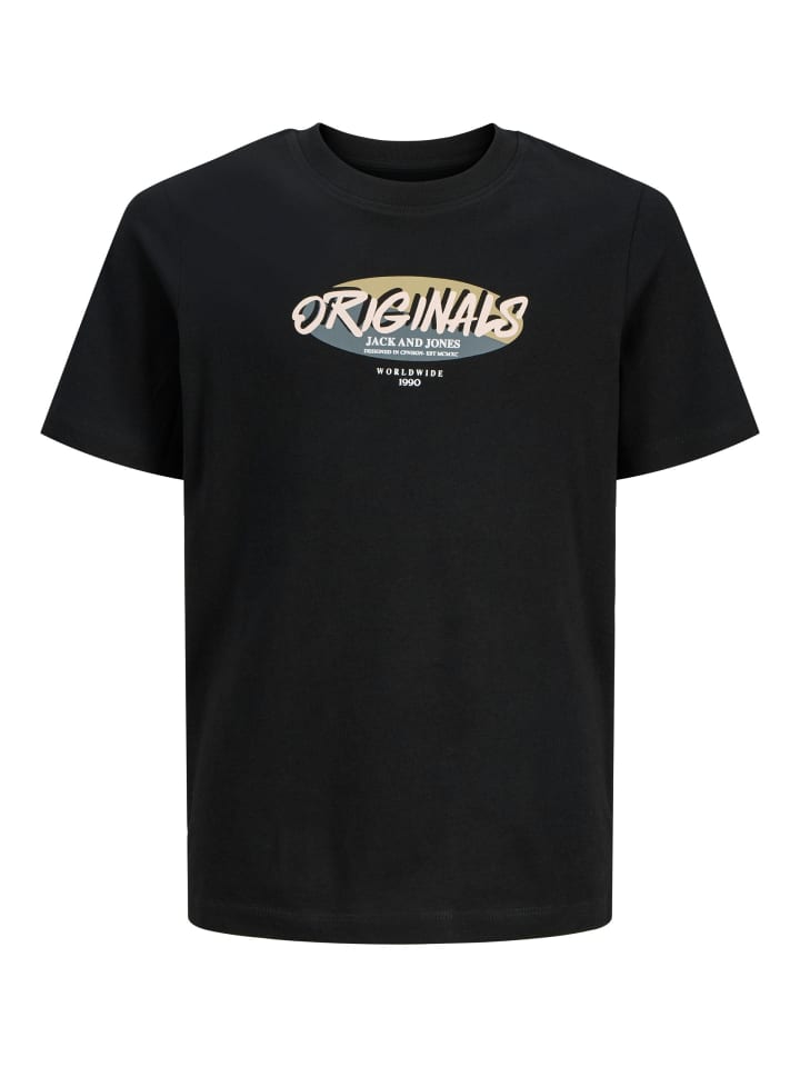 

Футболка JACK & JONES Junior, черный