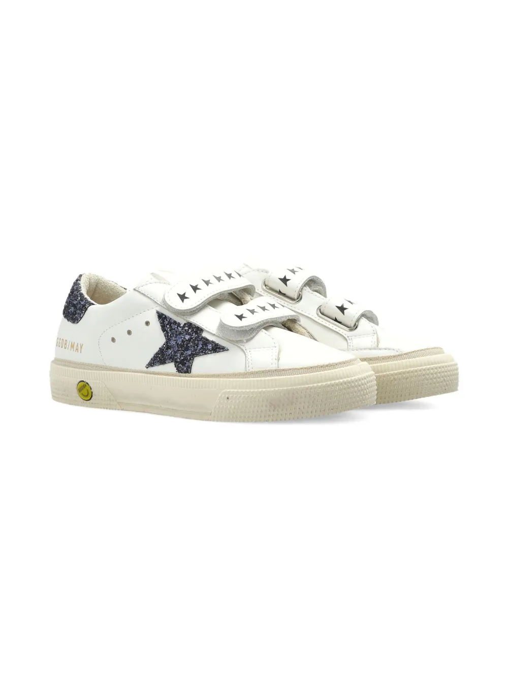 

Кроссовки с блестками Golden Goose Kids, белый