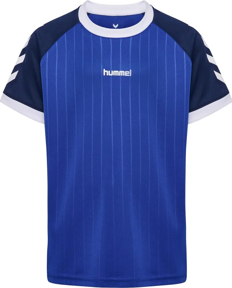 Футболка детская полосатая Hummel, синий
