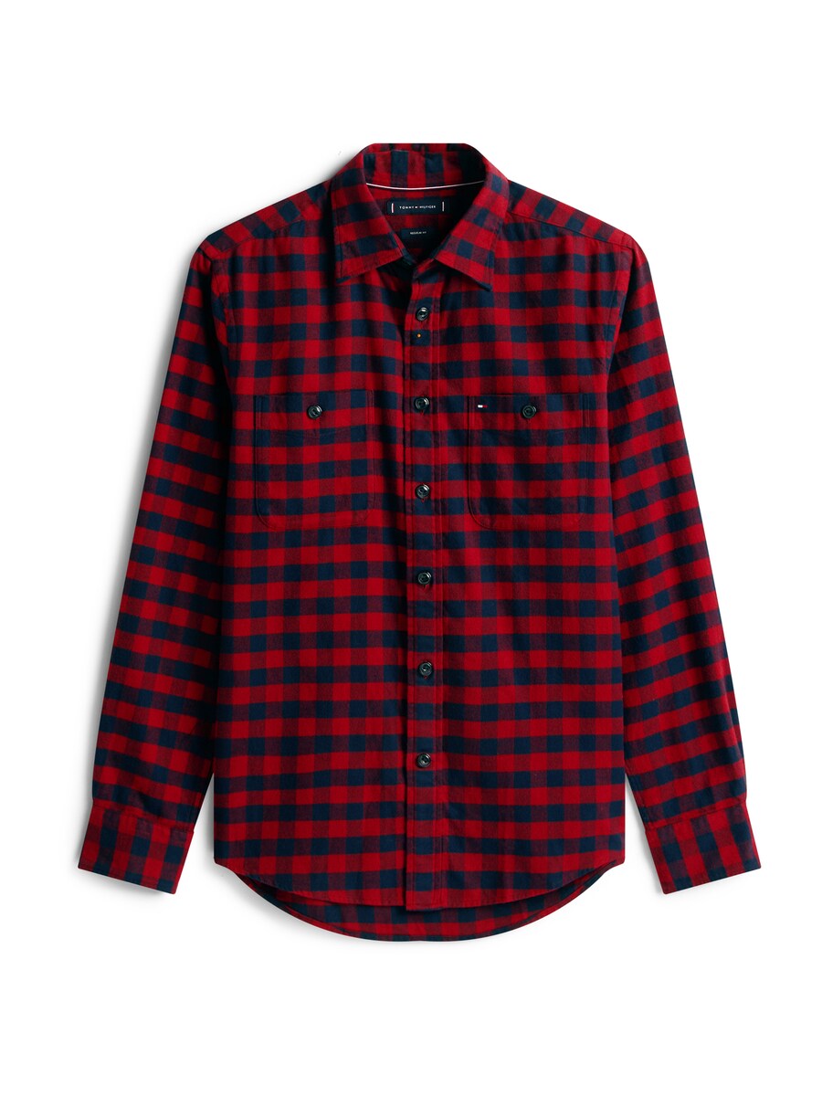 

Рубашка на пуговицах классического кроя TOMMY HILFIGER BUFFALO CHECK RF SHIRT, красный