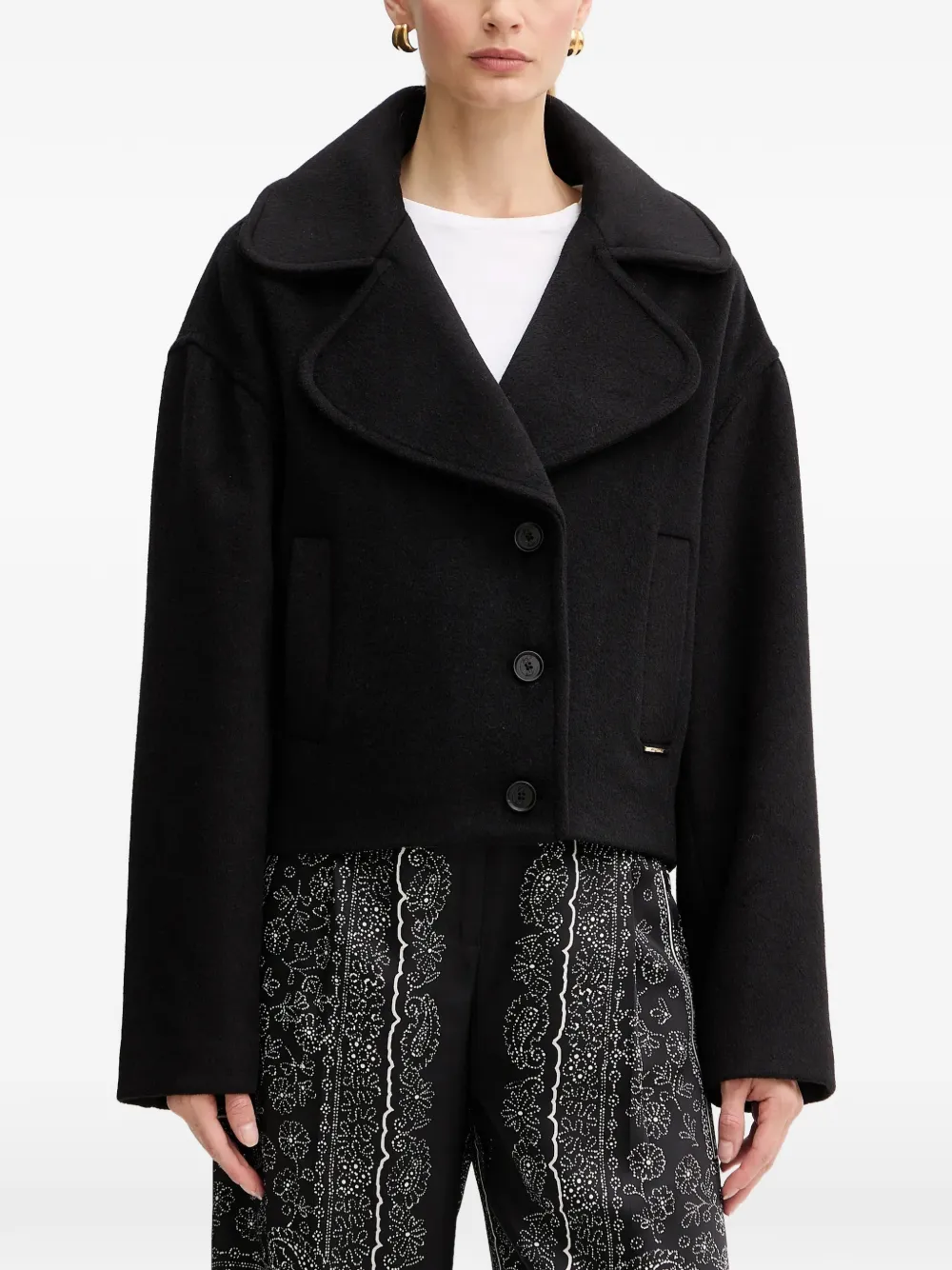 

Куртка на пуговицах Just Cavalli, черный