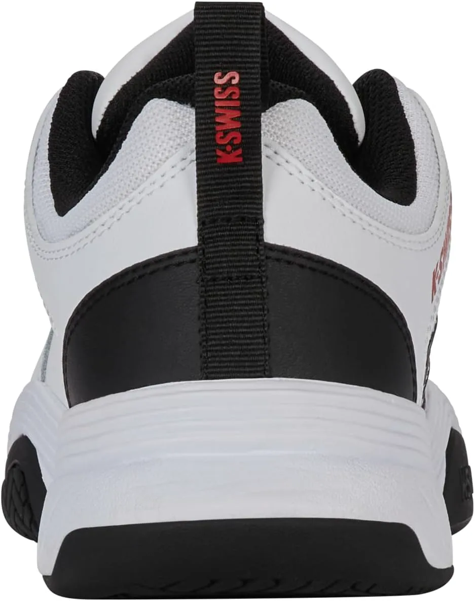 Мужские теннисные кроссовки K-Swiss Court Express 2, белый/черный/красный — фото 4