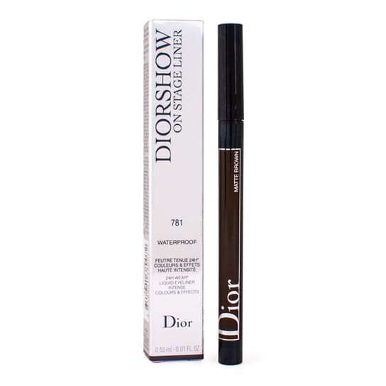 

Водостойкая подводка для глаз 781 Matte Brown, 0,55 мл Dior, Diorshow On Stage Liner