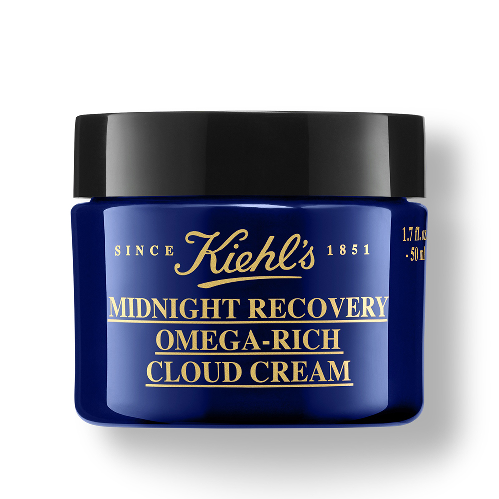 

Восстанавливающий ночной крем для лица с омега-кислотами midnight recovery omega rich cloud cream Kiehl'S, 50 мл